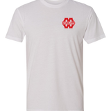 Mankato West Track - White T-Shirt - Left Chest