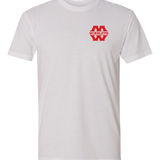 Mankato West Track - White T-Shirt - Left Chest