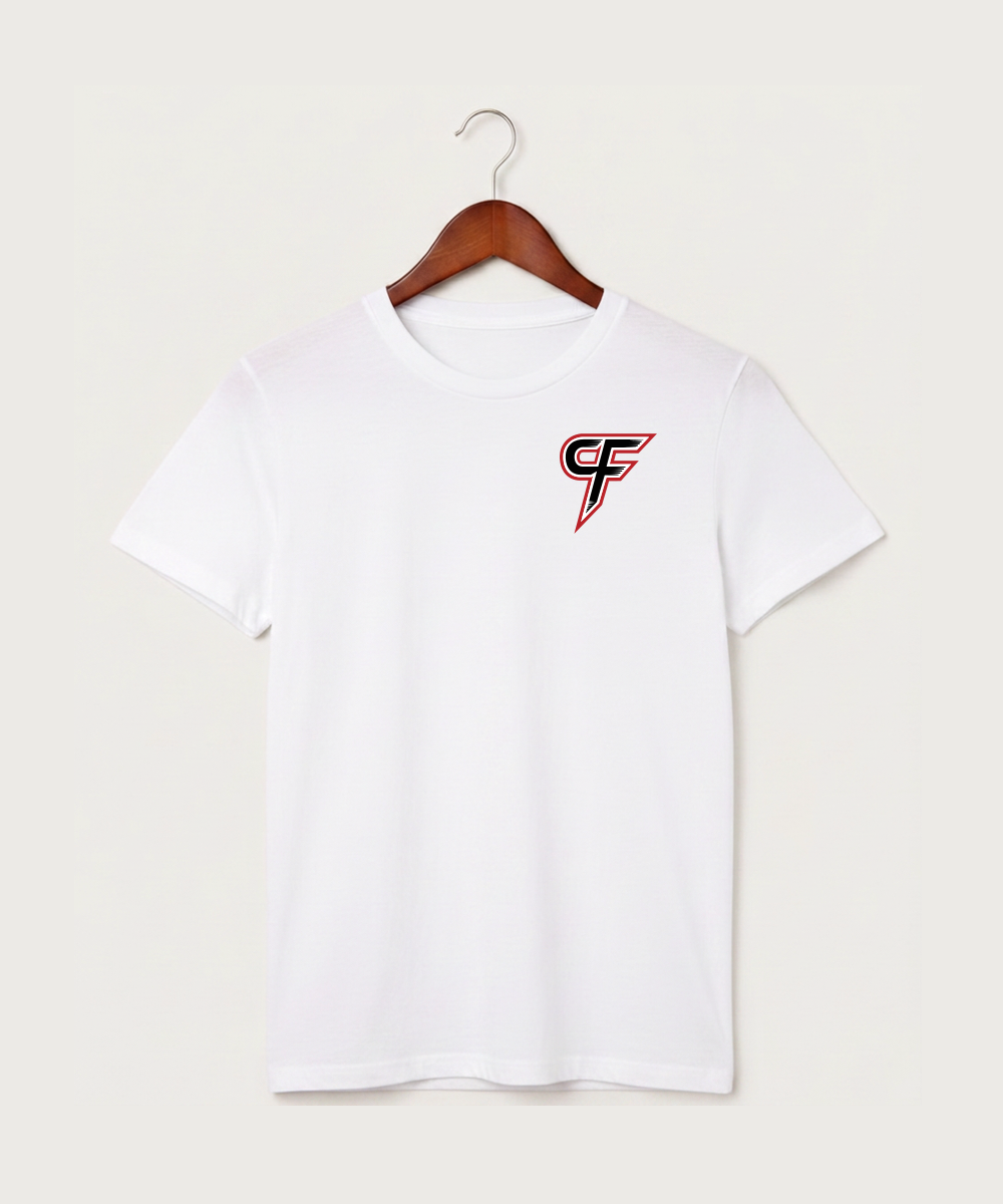 Cannon Falls High School Volleyball (Girls) - White T-Shirt - Left Chest