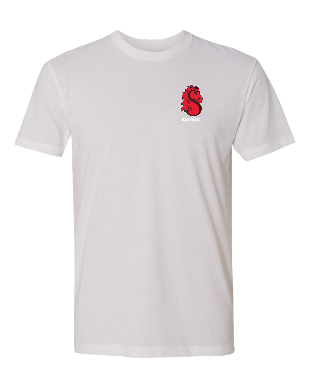 Stillwater Baseball - White T-Shirt - Left Chest
