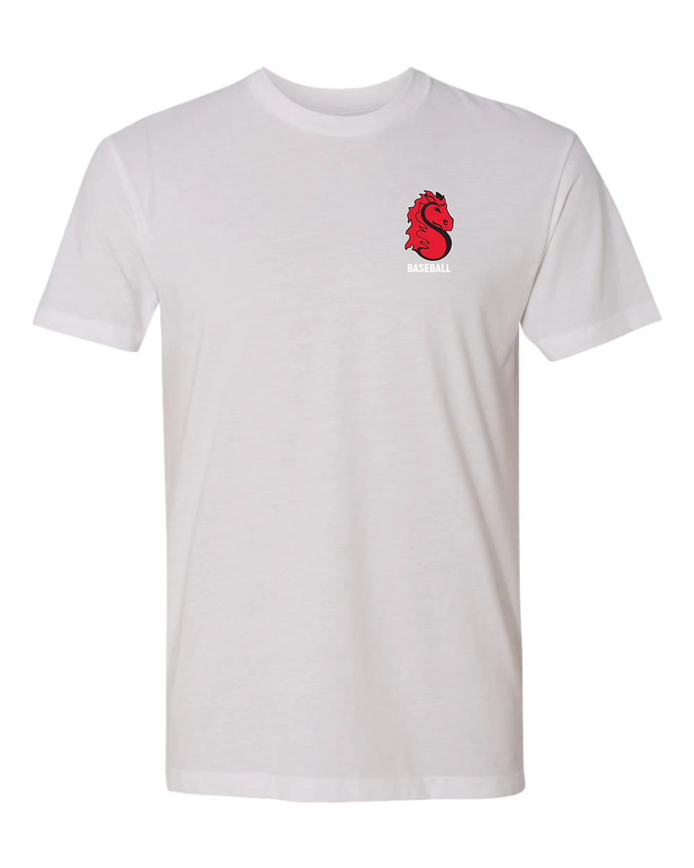 Stillwater Baseball - White T-Shirt - Left Chest