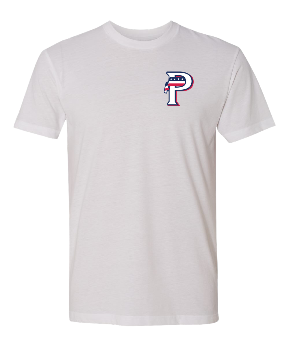 USA BASEBALL - White T-Shirt - Left Chest
