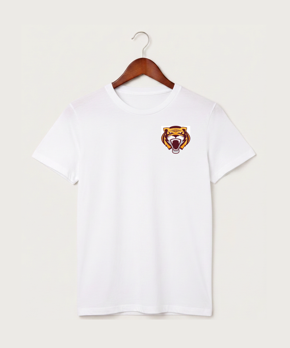Stewartville High School Tennis (Coed) - White T-Shirt - Left Chest