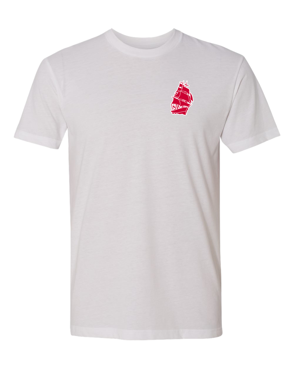 Amboy Softball - White T-Shirt - Left Chest