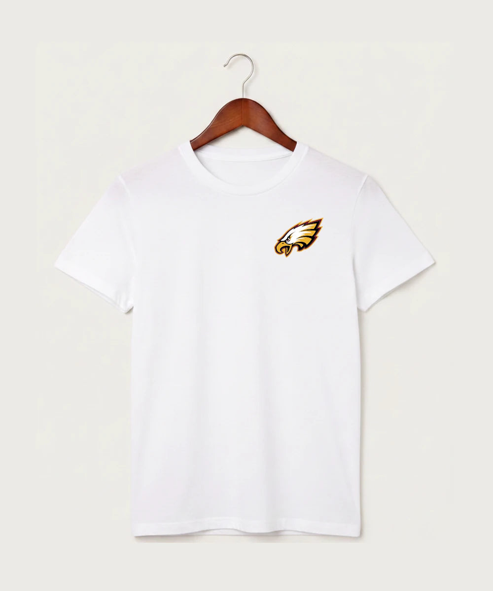 Dover-Eyota High School Volleyball (Girls) - White T-Shirt - Left Chest