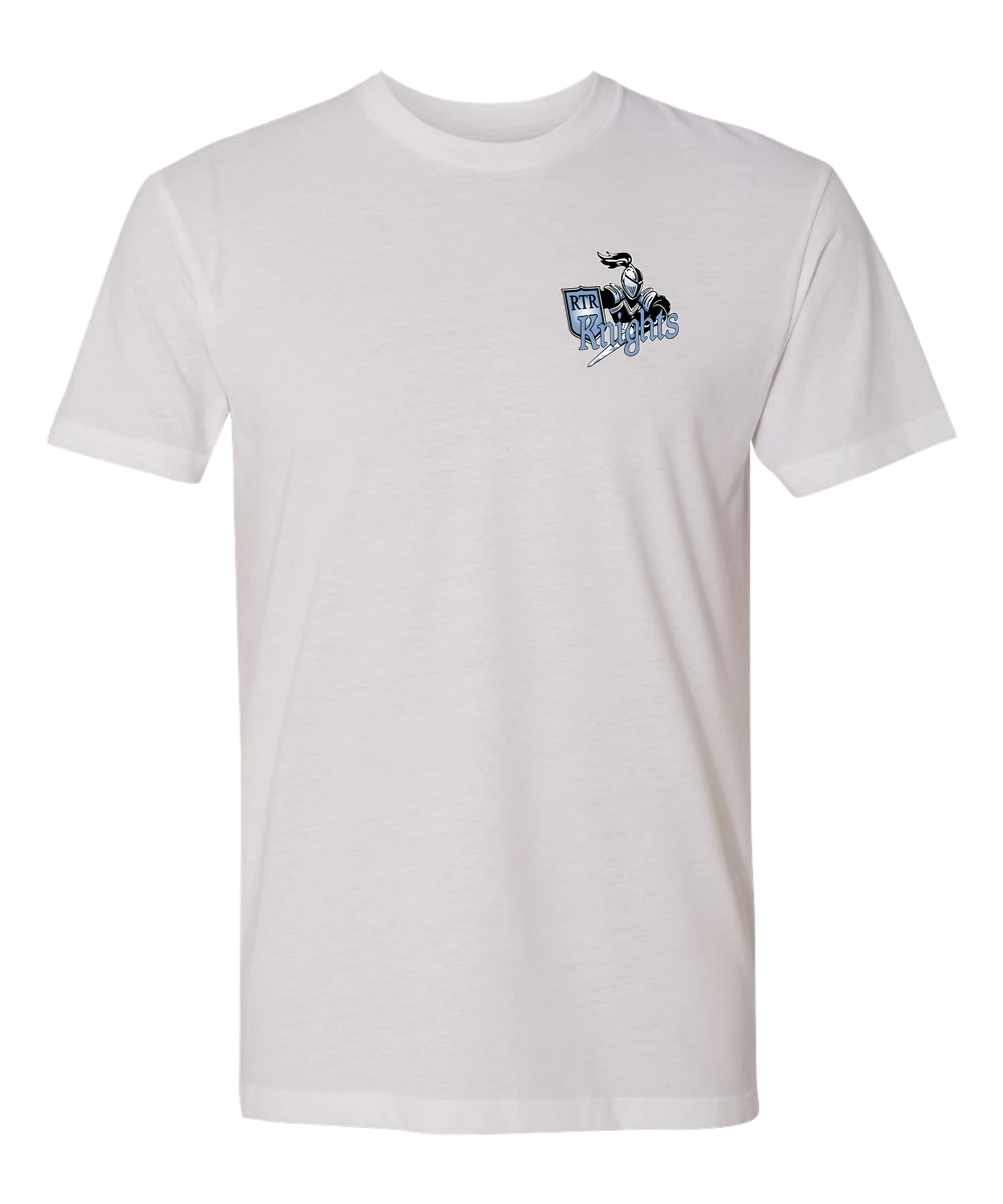 Russell-Tyler-Ruthon Softball - White T-Shirt - Left Chest