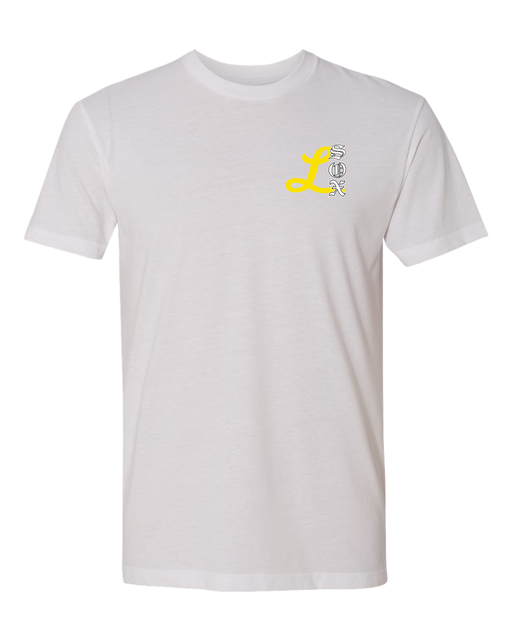Lamberton LongSox Baseball - White T-Shirt - Left Chest
