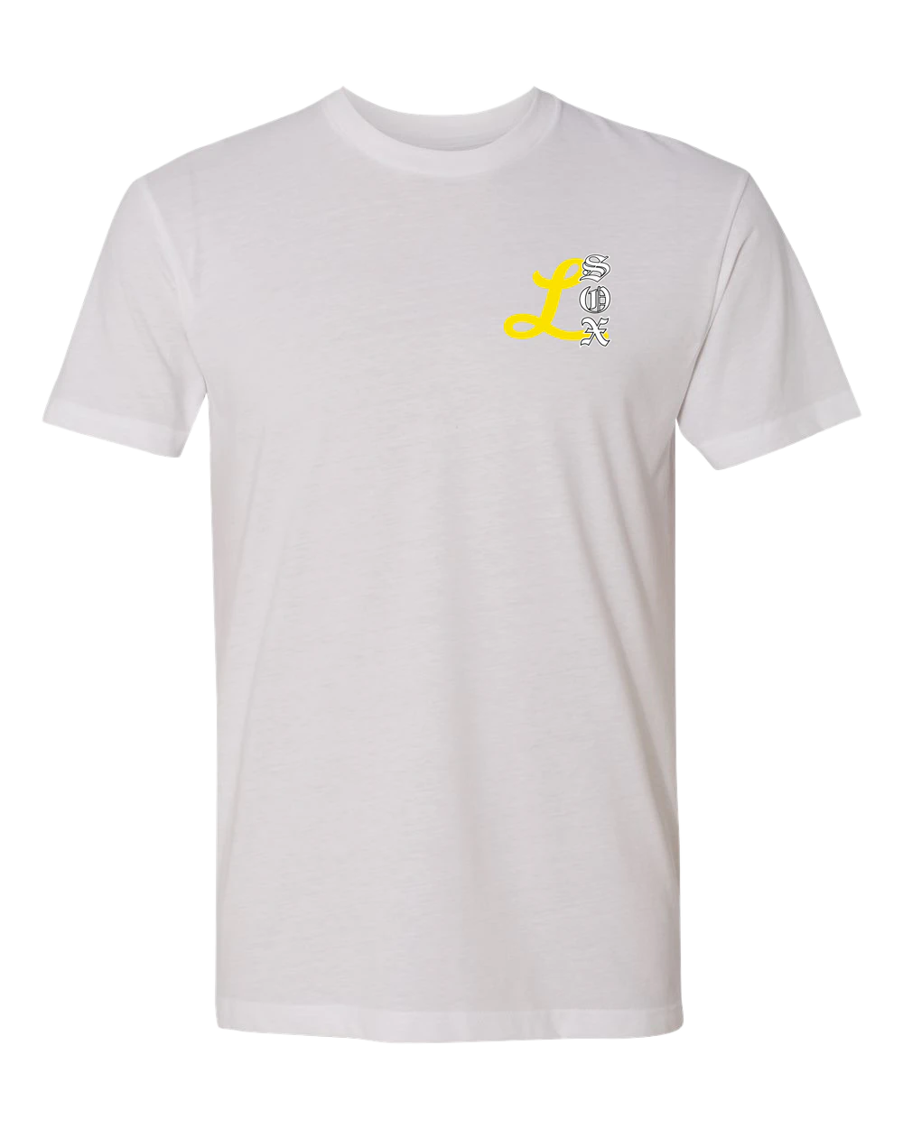 Lamberton LongSox Baseball - White T-Shirt - Left Chest