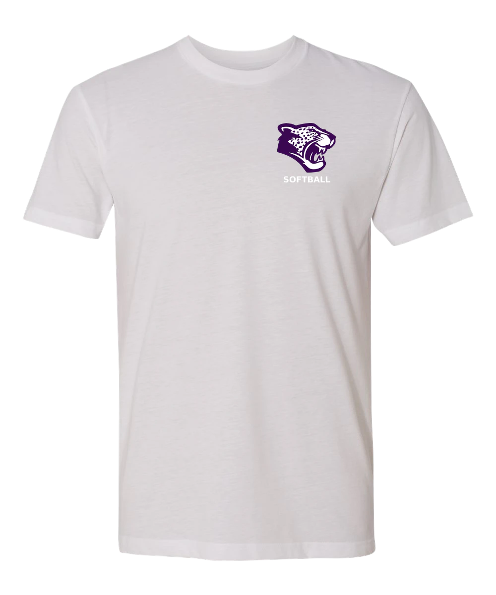 Truman Softball - White T-Shirt - Left Chest