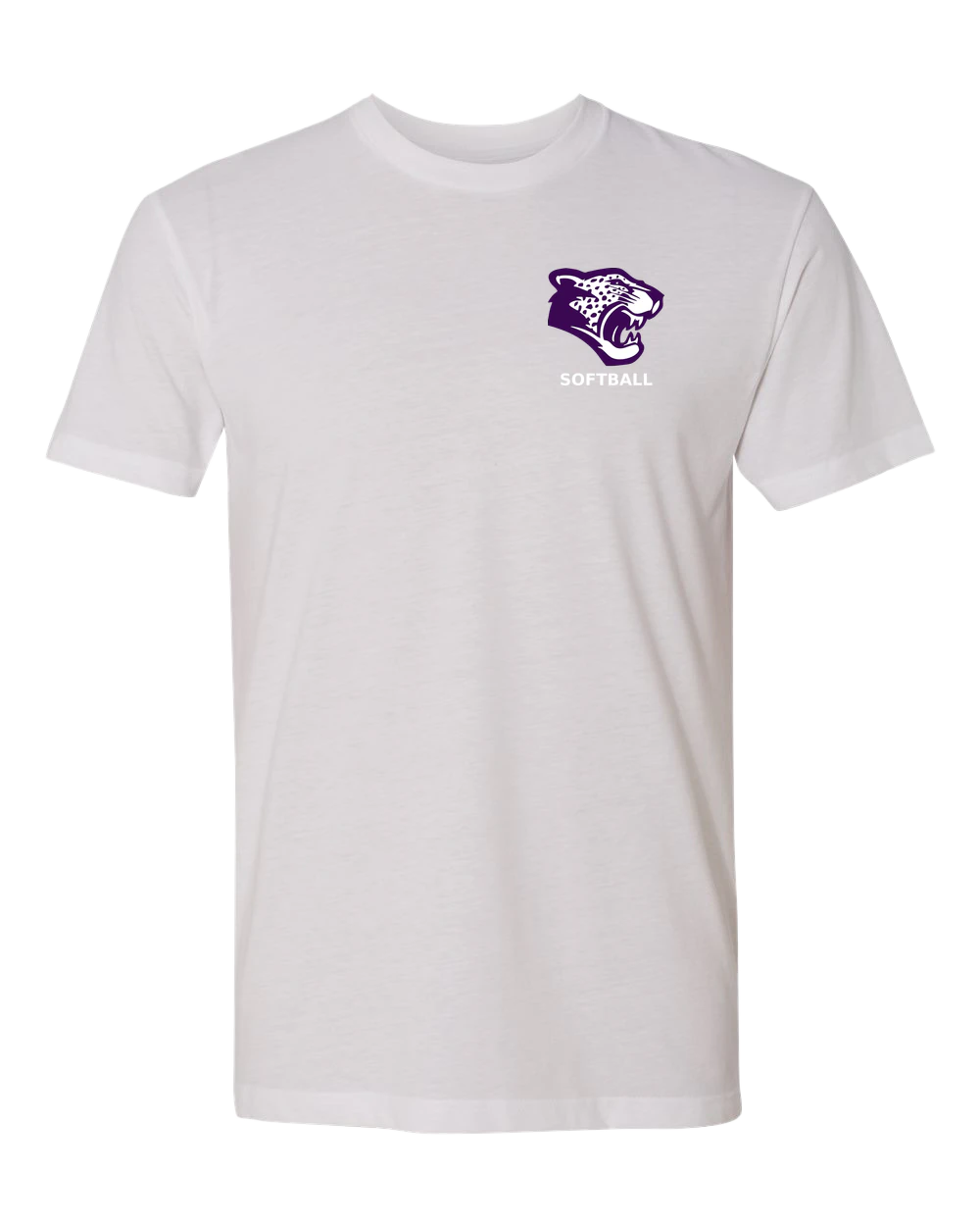Truman Softball - White T-Shirt - Left Chest