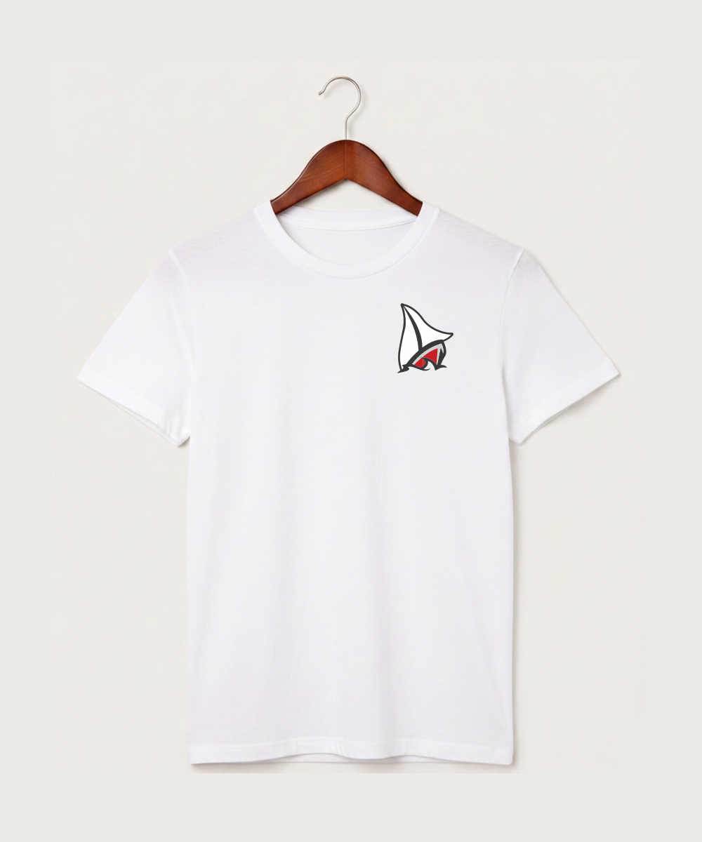 Detroit Lakes Community High School Football (Boys) - White T-Shirt - Left Chest