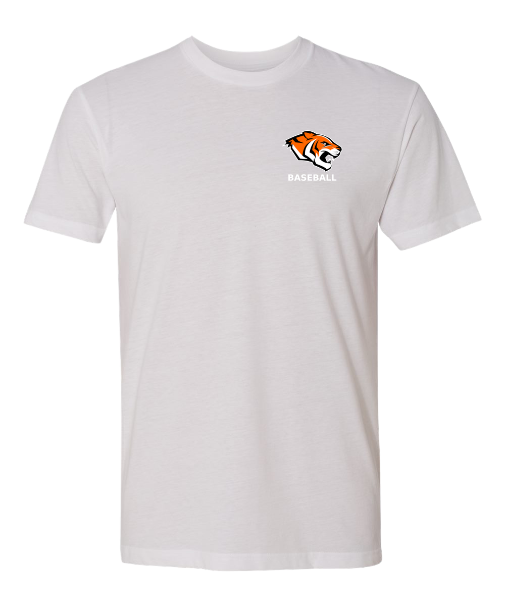 Morris Baseball Association - White T-Shirt - Left Chest