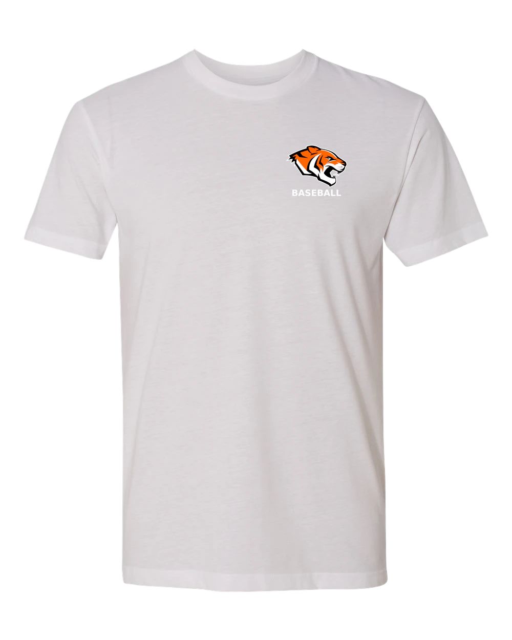 Morris Baseball Association - White T-Shirt - Left Chest