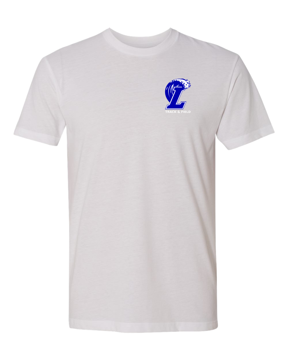 Lakeview Track - White T-Shirt - Left Chest