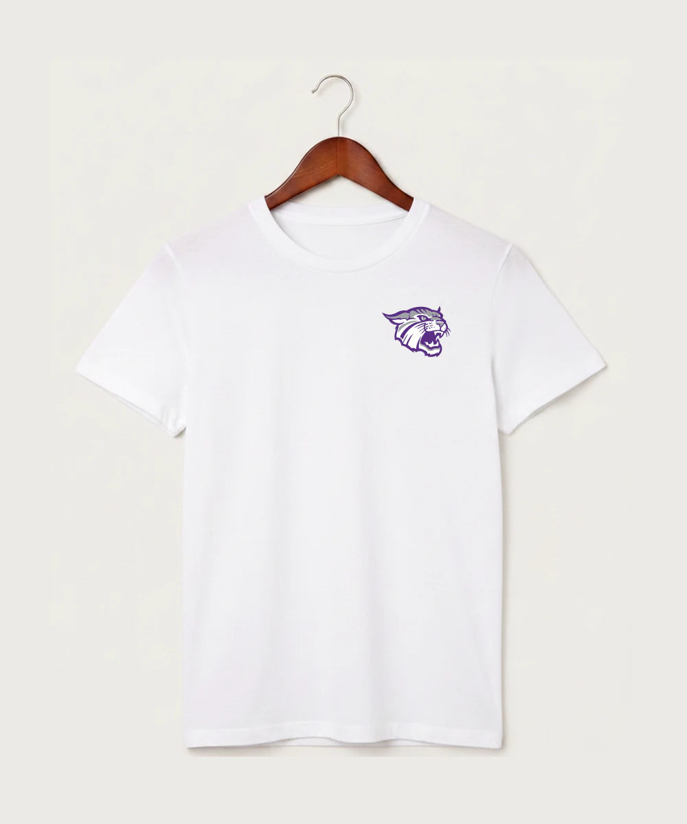 Goodhue High School Volleyball (Girls) - White T-Shirt - Left Chest