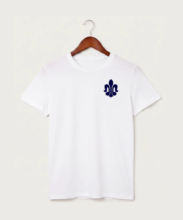 Saint Peter High School Athletics - White T-Shirt - Left Chest