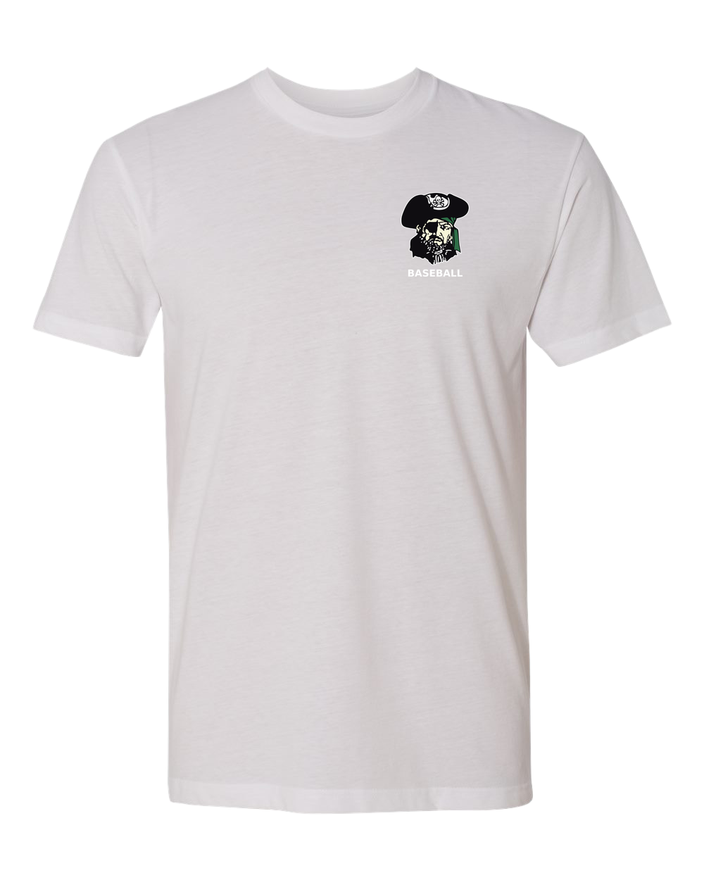 Waterville-Elysian-Morristown Baseball - White T-Shirt - Left Chest