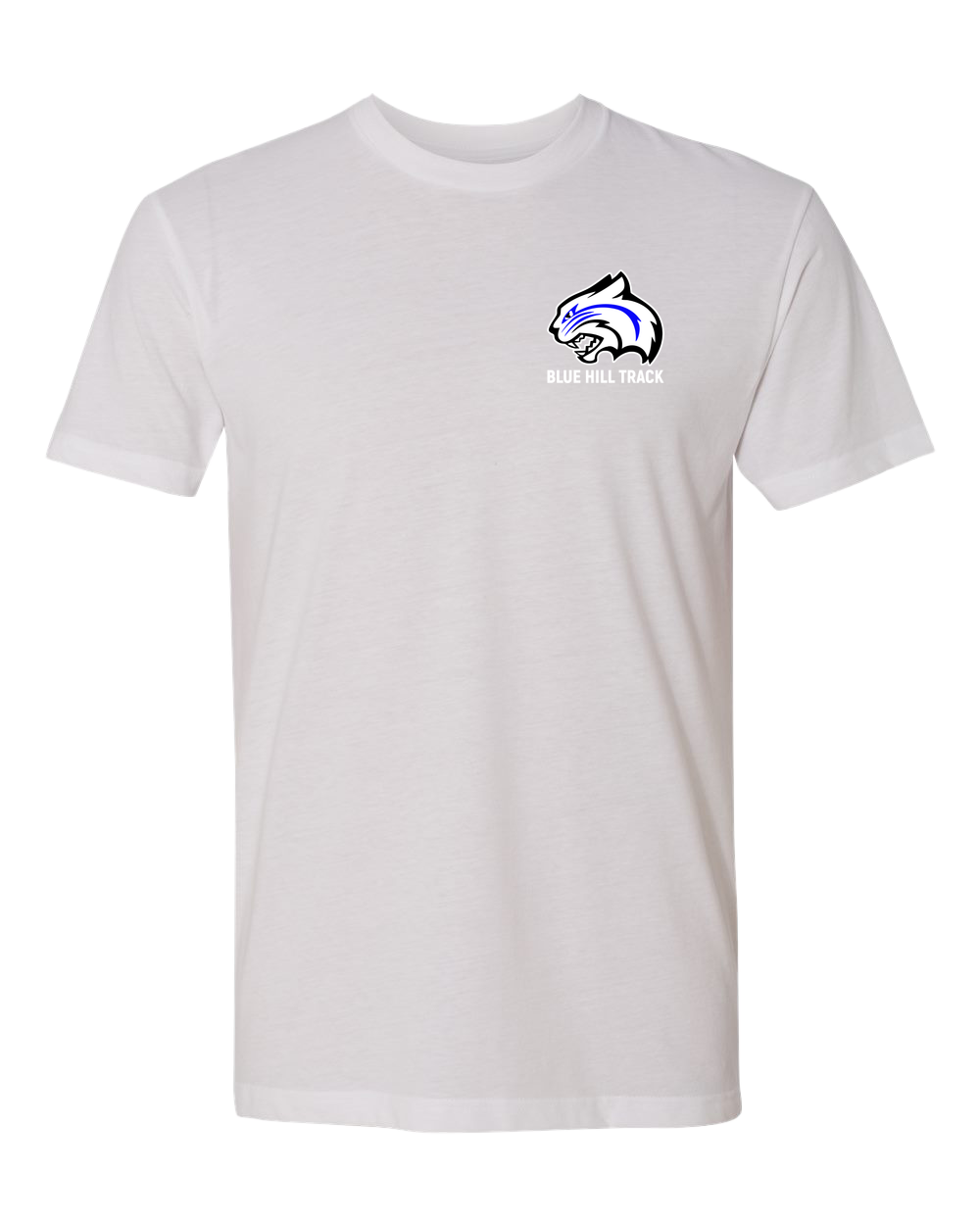 Blue Hill High School - White T-Shirt - Left Chest