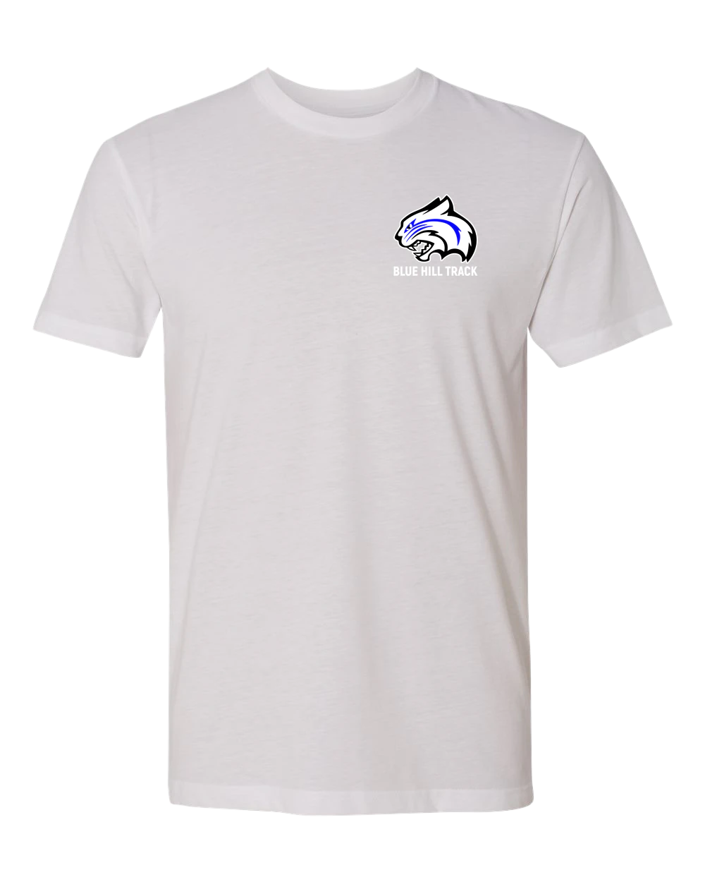 Blue Hill High School - White T-Shirt - Left Chest