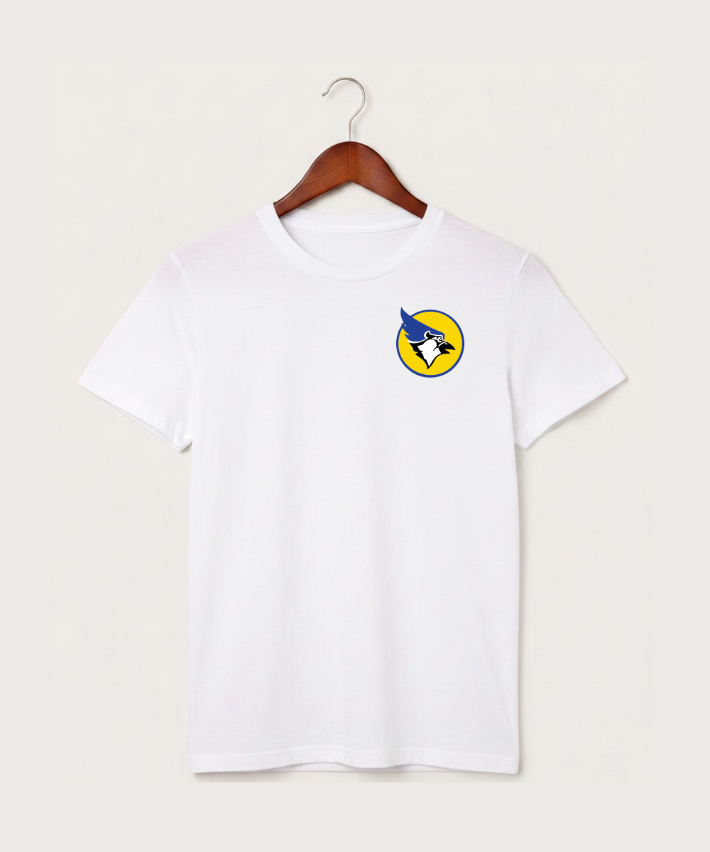 Waseca High School Football (Boys) - White T-Shirt - Left Chest
