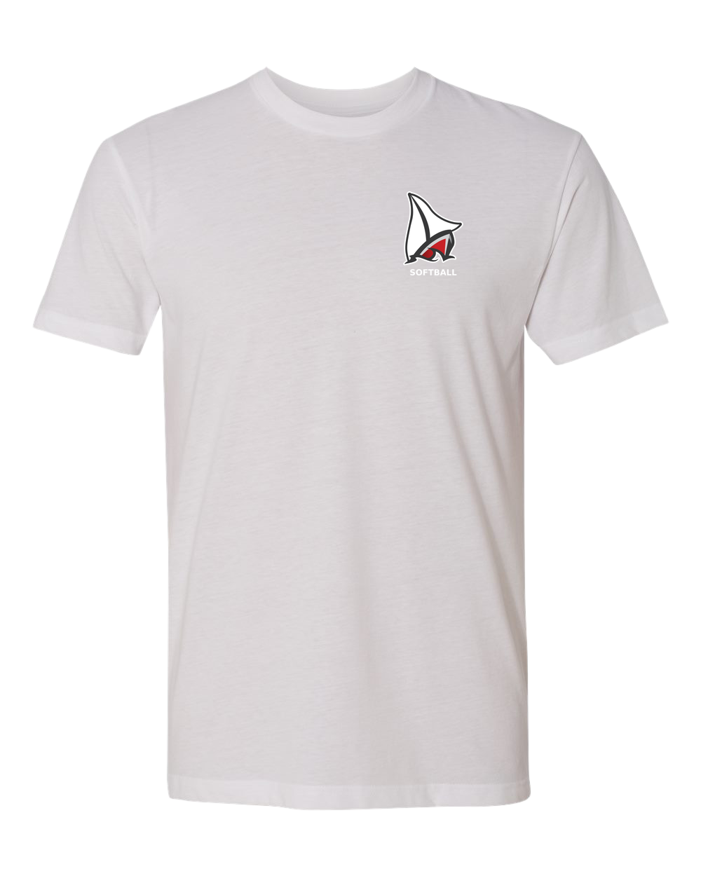 Detroit Lakes Softball - White T-Shirt - Left Chest