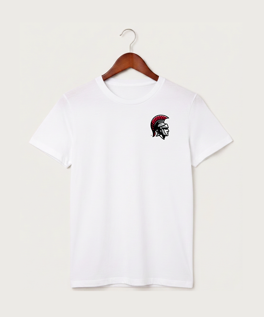 Worthington High School Football (Boys) - White T-Shirt - Left Chest