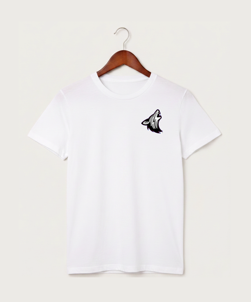 Heron Lake-Okabena High School Football (Boys) - White T-Shirt - Left Chest
