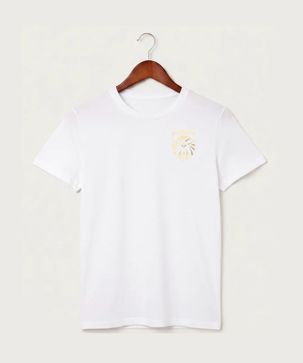 Abingdon High School Football (Boys) - White T-Shirt - Left Chest