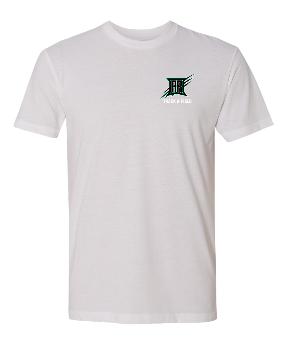 Rock Ridge Track & Field - White T-Shirt - Left Chest