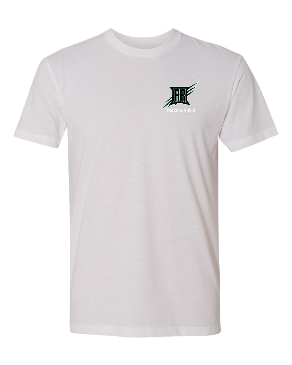 Rock Ridge Track & Field - White T-Shirt - Left Chest