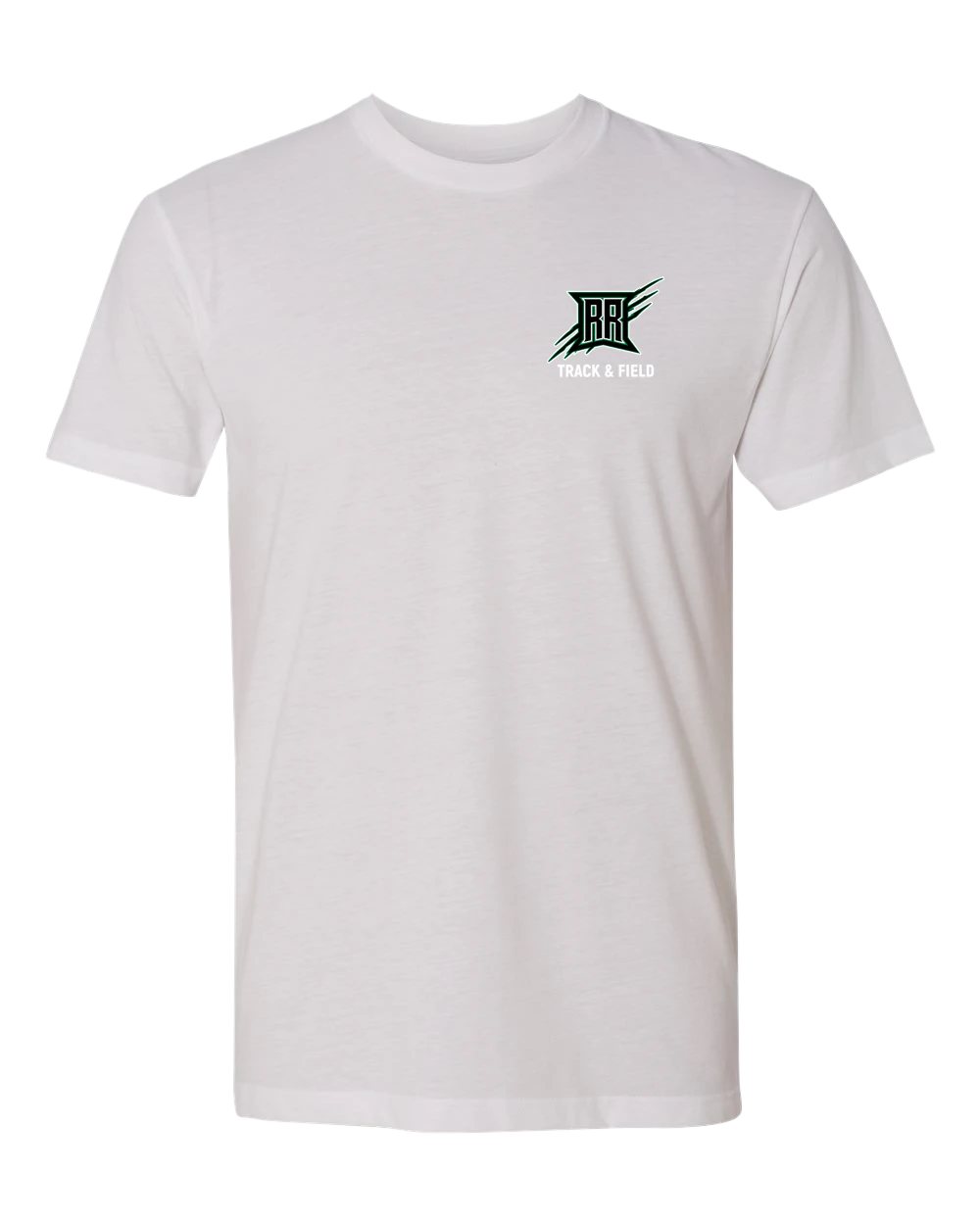 Rock Ridge Track & Field - White T-Shirt - Left Chest