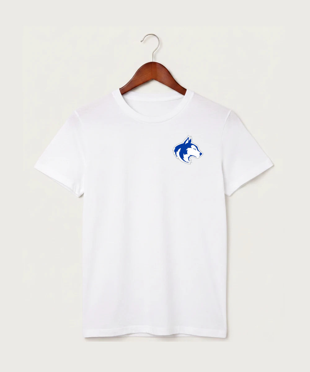 Owatonna High School Volleyball (Girls) - White T-Shirt - Left Chest