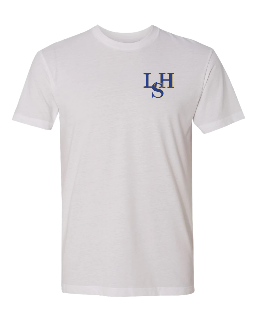 LeSueur Henderson Baseball & Softball - White T-Shirt - Left Chest