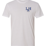 LeSueur Henderson Baseball & Softball - White T-Shirt - Left Chest