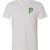 Pipestone Softball - White T-Shirt - Left Chest