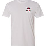 Amboy Baseball - White T-Shirt - Left Chest