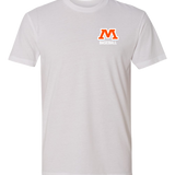 Moorhead Baseball - White T-Shirt - Left Chest