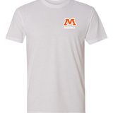 Moorhead Baseball - White T-Shirt - Left Chest