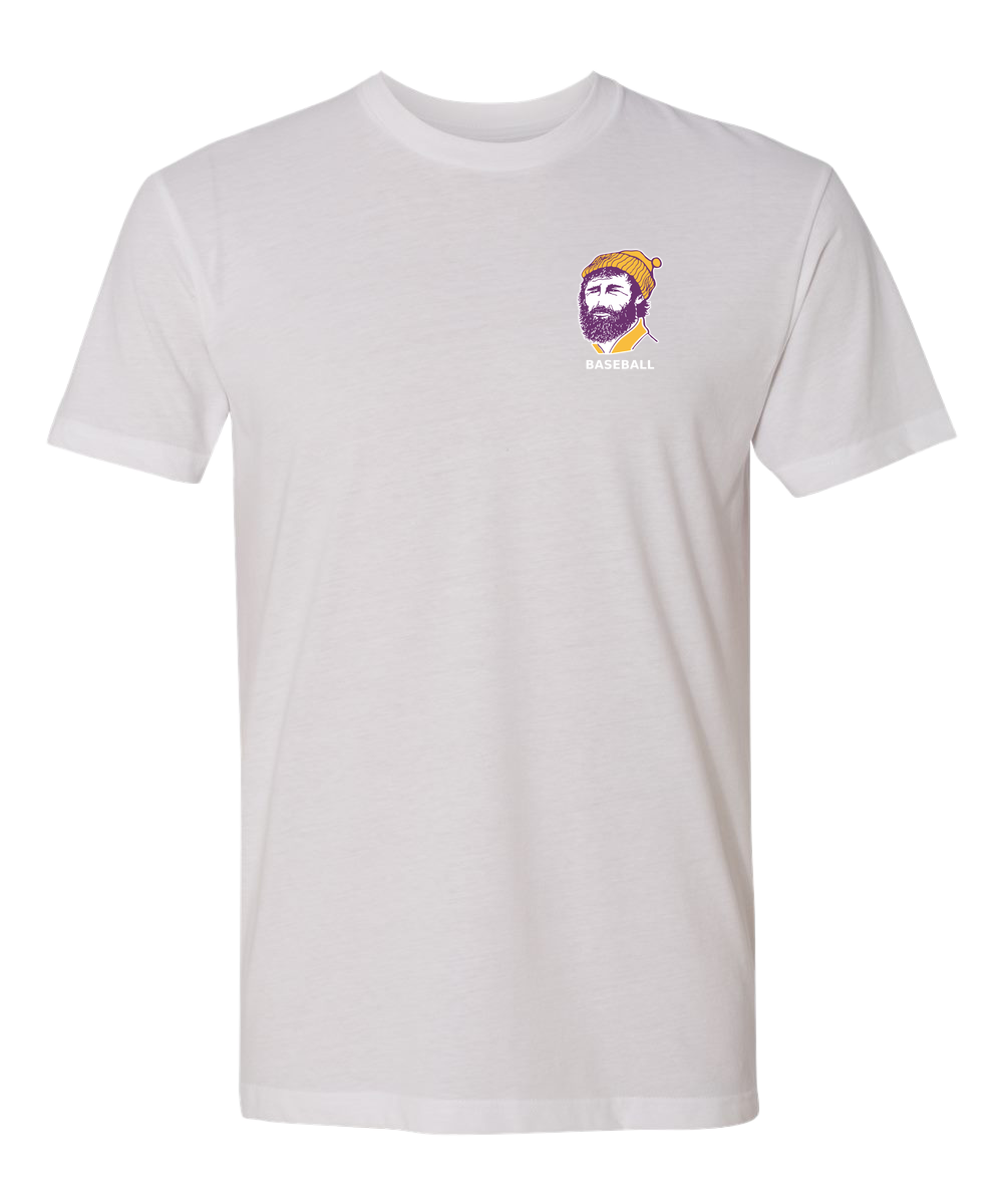 Cloquet Baseball - White T-Shirt - Left Chest