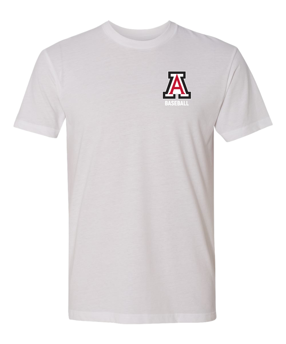 Amboy Baseball - White T-Shirt - Left Chest