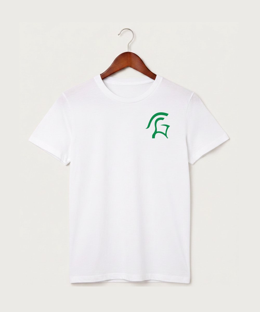La Crescent High School Football (Boys) - White T-Shirt - Left Chest
