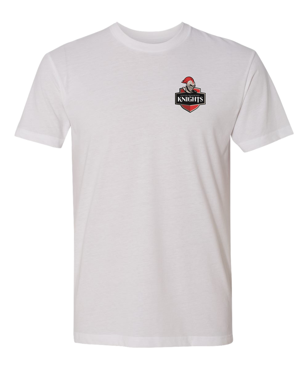 Kenyon Wanamingo Baseball - White T-Shirt - Left Chest