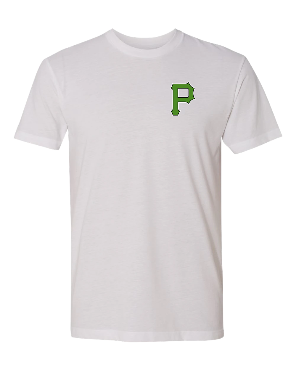 Pipestone Baseball - White T-Shirt - Left Chest