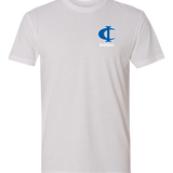 Cambridge Isanti Baseball - White T-Shirt - Left Chest