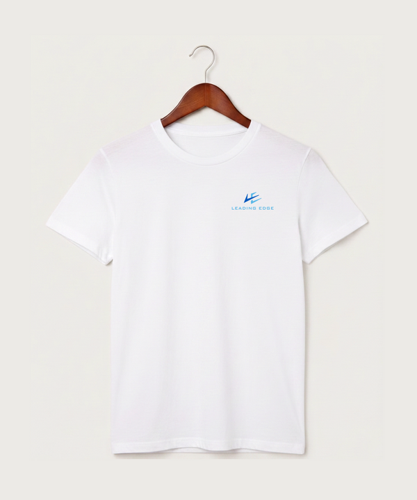 Leading Edge Team Store - White T-Shirt - Left Chest