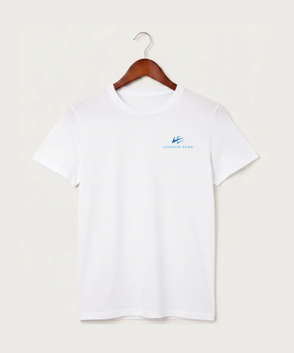 Leading Edge Team Store - White T-Shirt - Left Chest