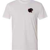 Tracy-Milroy-Balaton Track - White T-Shirt - Left Chest
