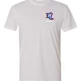 Carlton Wrenshall Baseball - White T-Shirt - Left Chest