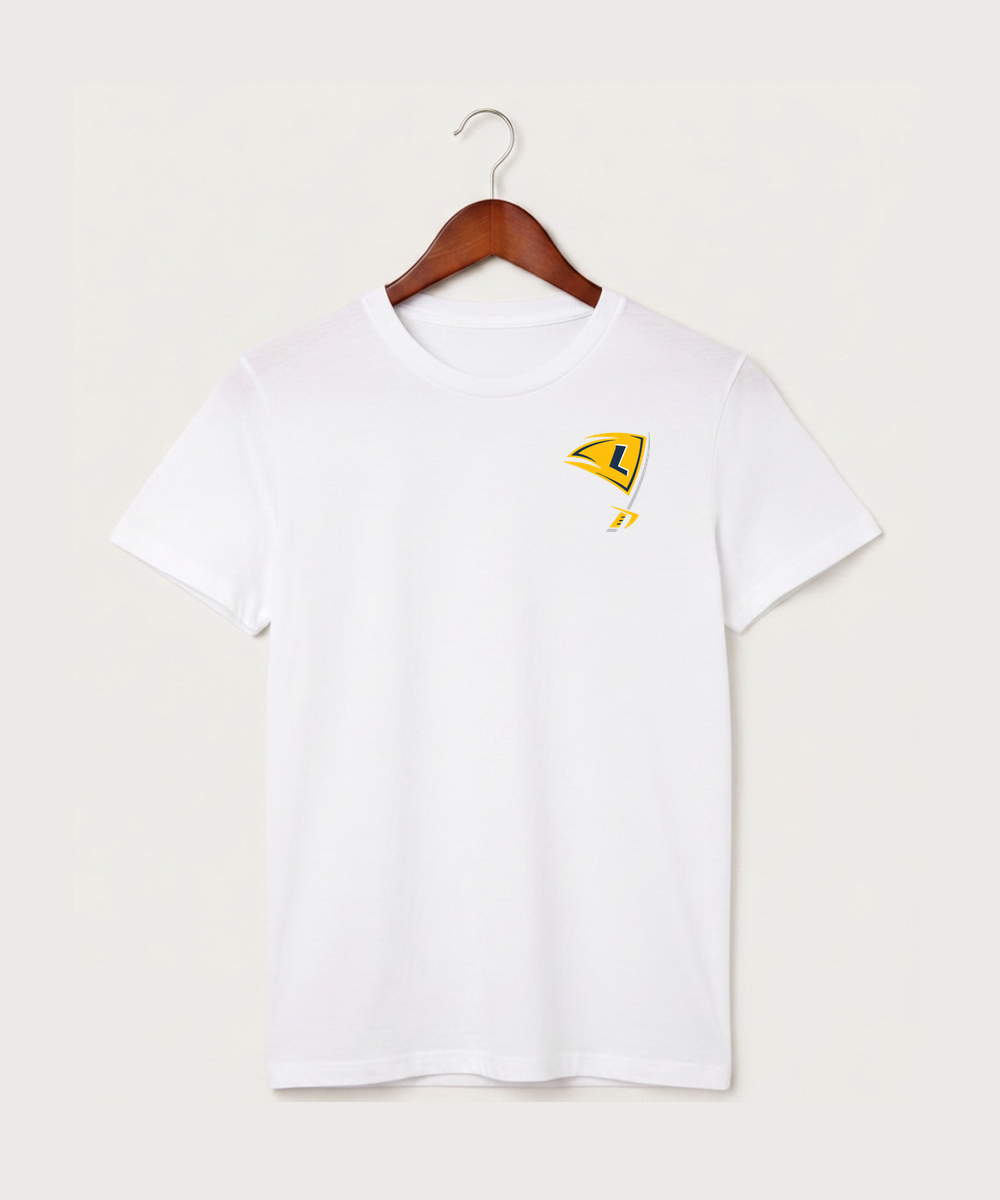 Howard Lake Waverly Winsted High School Football (Boys) - White T-Shirt - Left Chest