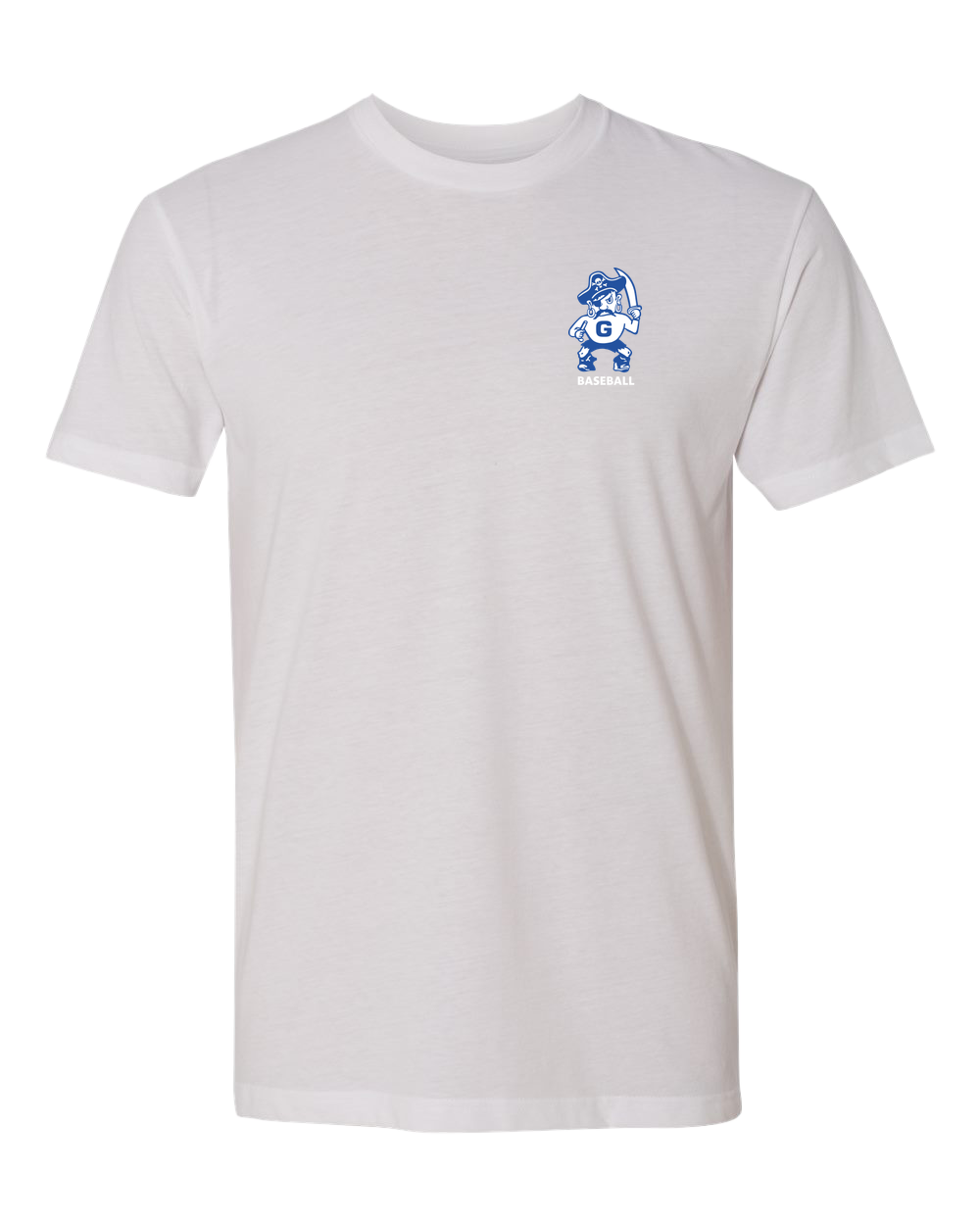 Galena Baseball - White T-Shirt - Left Chest